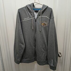 Bauer Team Tacoma Sabercats WCHL Full Zip Hoodie Grey XXL